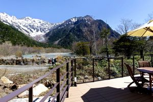 上高地の開山も、もうすぐそこ。