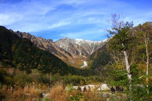 今週は久しぶりに晴れ予報の続く上高地です