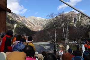 上高地閉山式　今シーズンもありがとうございました