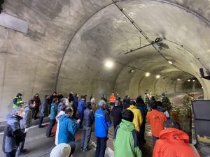 本日、上高地公園線開通式