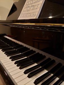 15年ぶりに復活　グランドピアノ